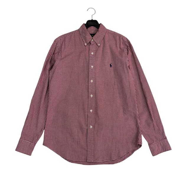 폴로 랄프로렌 옥스퍼드 깅엄 체크 셔츠