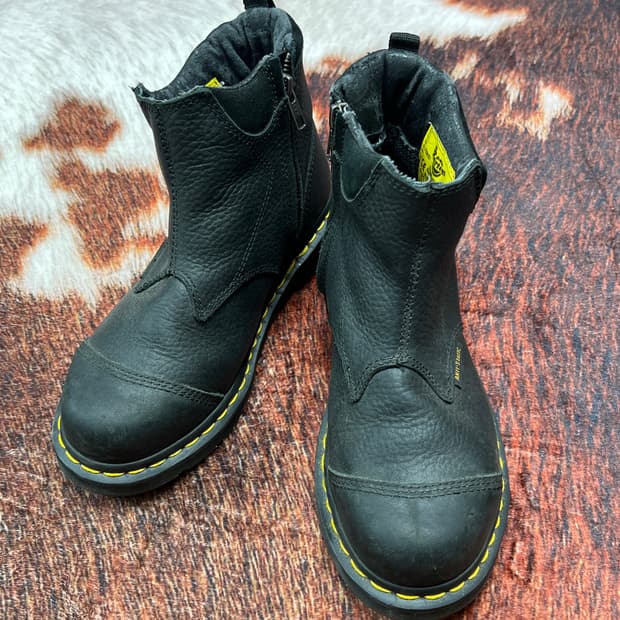 [240] 닥터마틴 스틸토 세이프티 첼시부츠 블랙