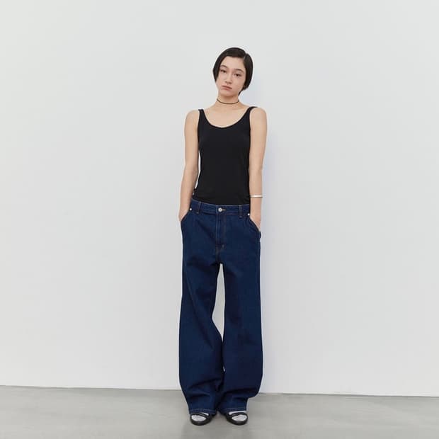 burmula 커브드 데님