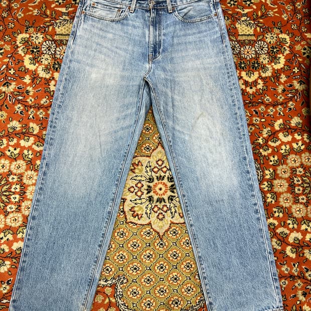 [34] 리바이스 568 프리미엄 빅E 루즈 스트레이트 데님