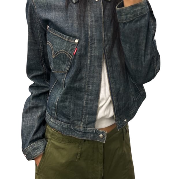 리바이스 엔지니어드 데님 자켓