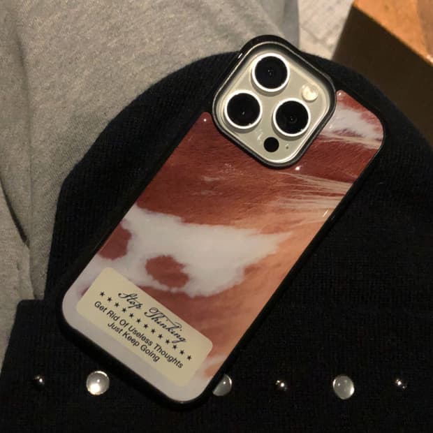 [새상품] bipi_비피 pony hair 아이폰 16pro 케이스