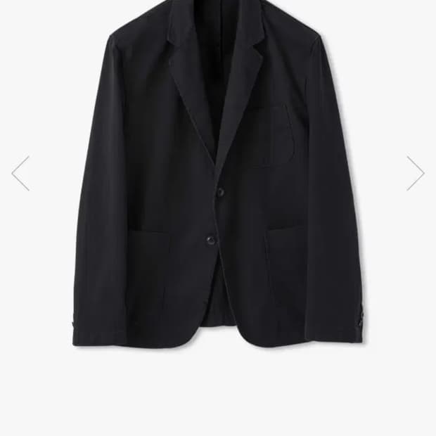 이얼즈어고 워시드 블랙 포닉 블레이저 m