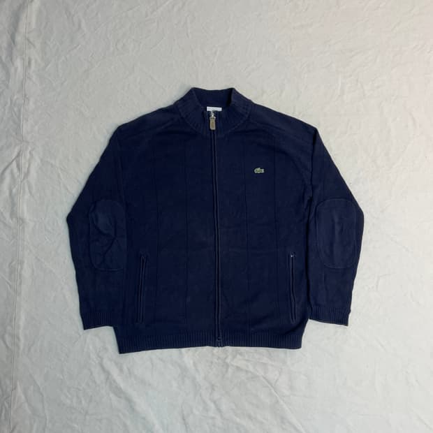 라코스테 니트 집업