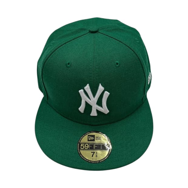 뉴에라 빈티지 양키스 스냅백 모자 그린 738