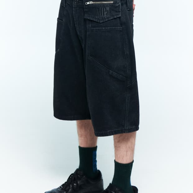 PLASTICPRODUCT MPa STASH SHORTS (BLACK)