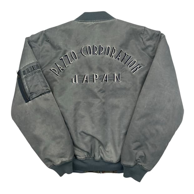 PAZZO 빈티지 리버시블 MA-1 자켓 OS