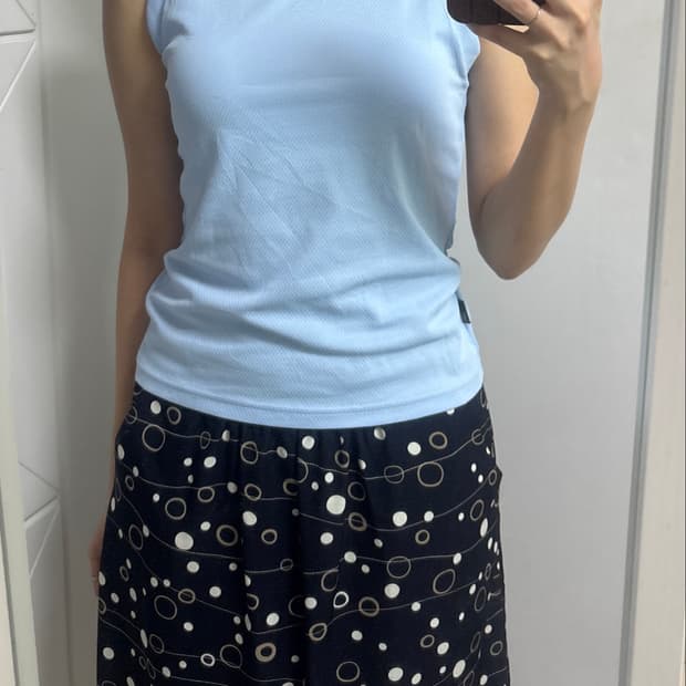 vintage adidas skyblue sleeveless