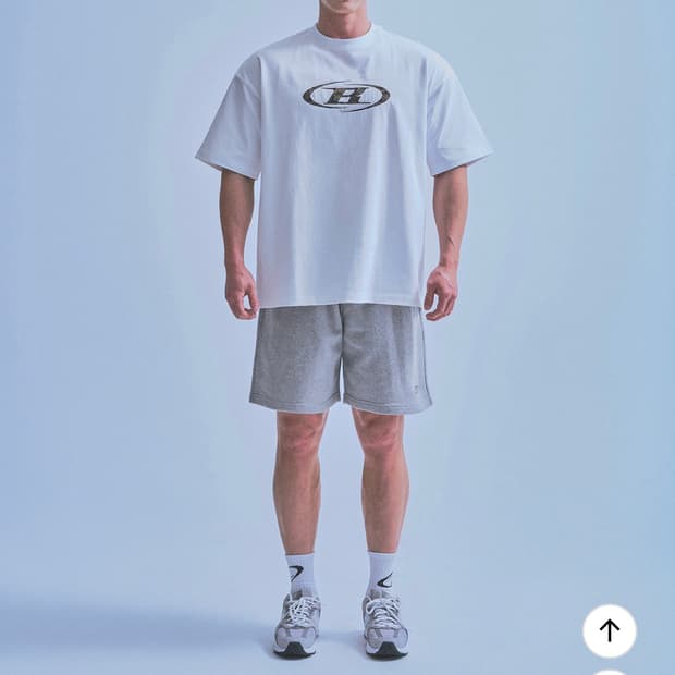 구매)본투윈 카모 비 로고 티셔츠