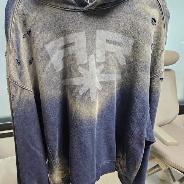 TILLDAWN 아트 후드 네이비