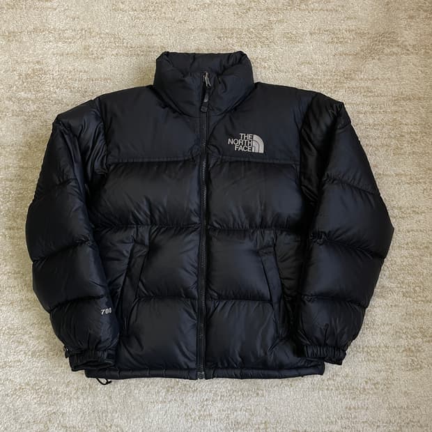 [85] 노스페이스 700 눕시 구스다운 블랙 패딩