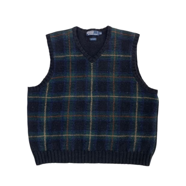 폴로 랄프로렌 울 니트 베스트