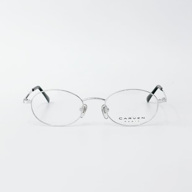 키지클럽 CARVEN 실버 라운드 데드스탁 빈티지안경