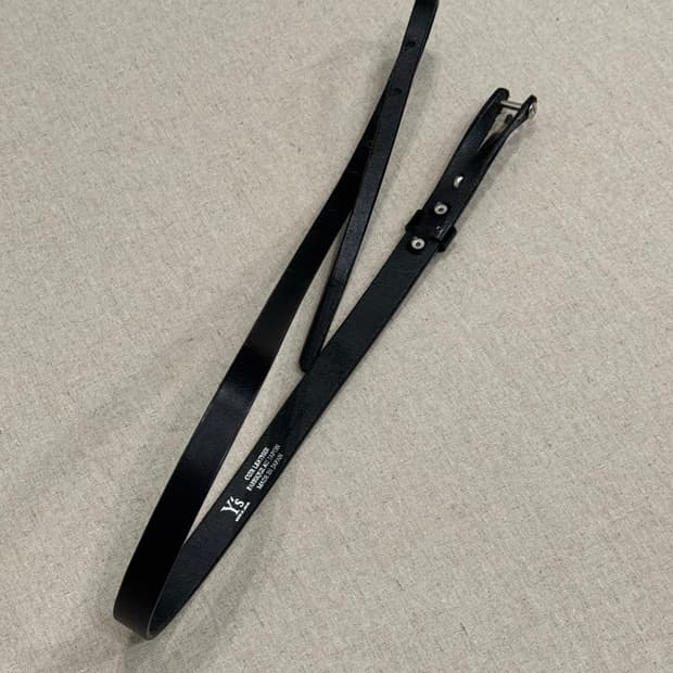 요지야마모토 네로우 버클 벨트