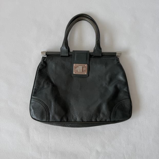 MADE IN ITALY 레더 토트백