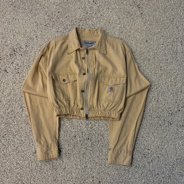 칼하트 커스텀 크롭 셔츠 ⭐️863