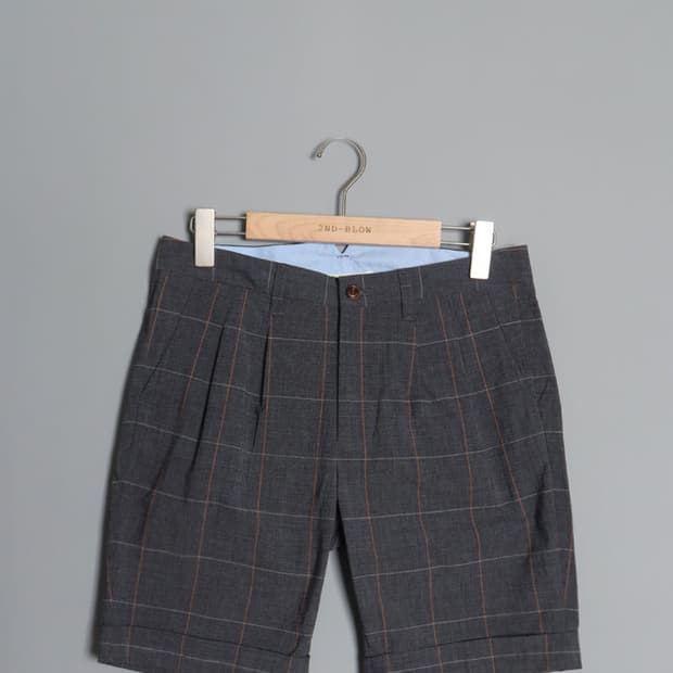 FORK&SPOON Classic Check Shorts (28)