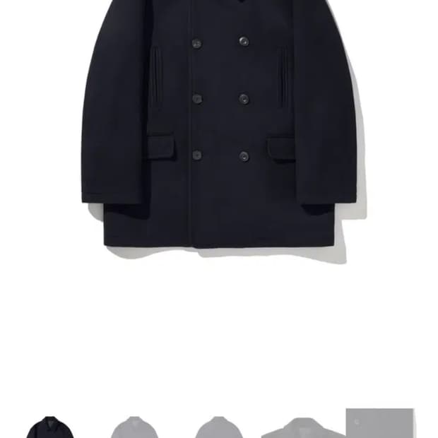 25fw 히즈핸더 피코트 2사이즈 (새제품)