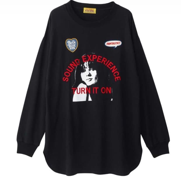 hysteric glamour 슬리브 티셔츠 F