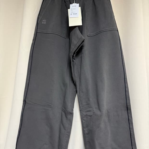 폴리테루 1011 퍼티그 스웨트팬츠 1.2v 워시드 그린 3 팝니다