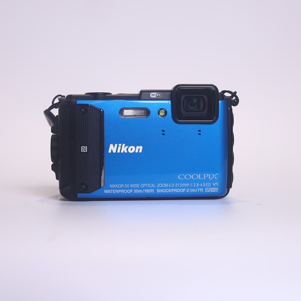 니콘 쿨픽스 AW130 블루 박스셋 