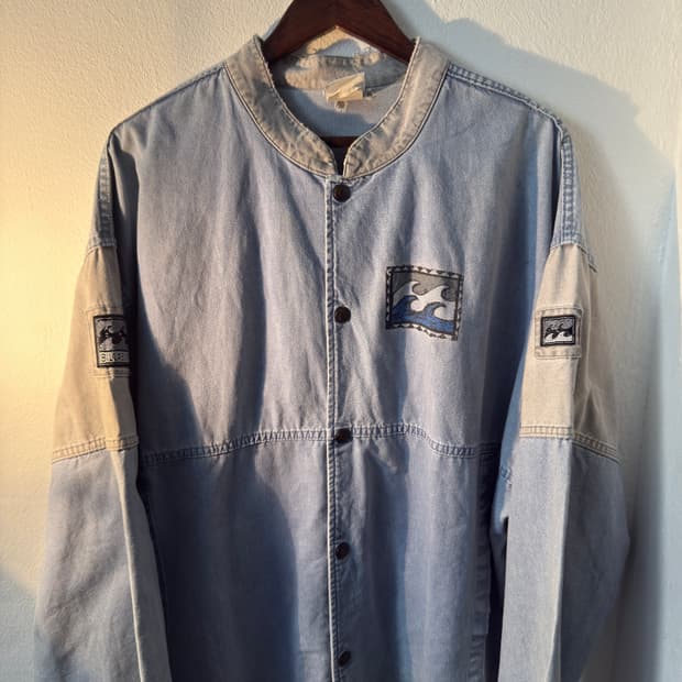 90s Billabong denim over jacket for surf