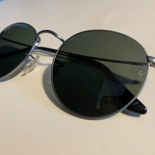 레이벤 RB3447 라운드 메탈 / 그린렌즈