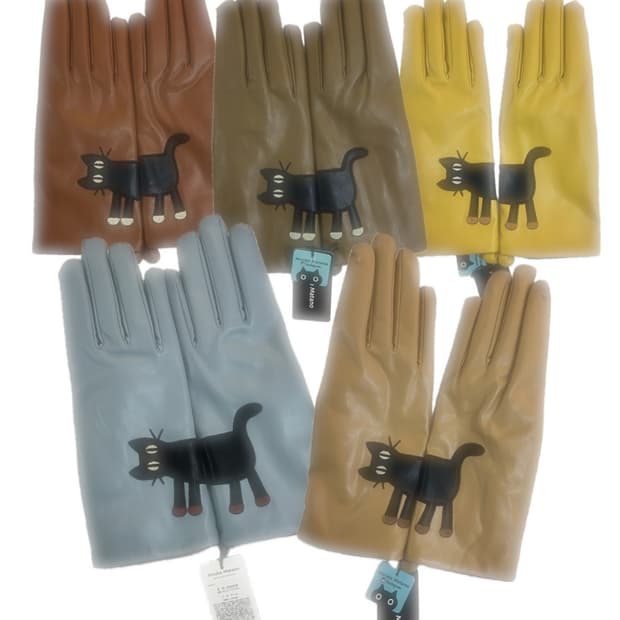 🐈‍⬛ Atsuko Matano 가죽 장갑