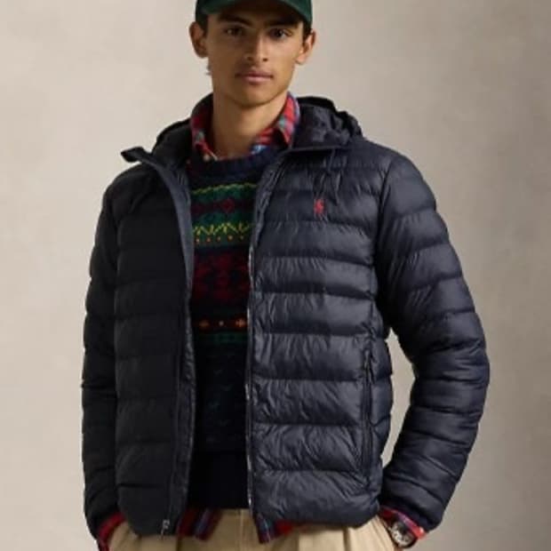 폴로 랄프로렌 경량패딩