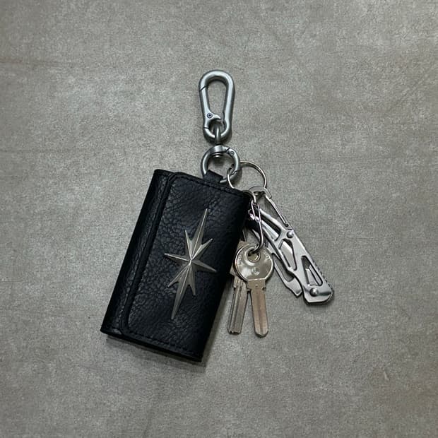 Shining keyring - 샤이닝 레더 키링
