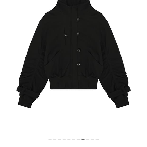 보헤미안서울 hood detachable jersey zip up