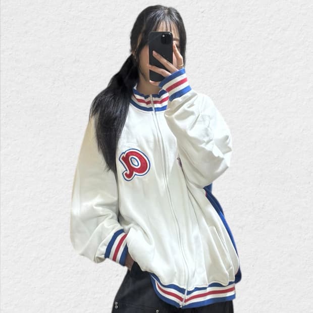 쿠퍼스타운 콜렉션 배색 집업