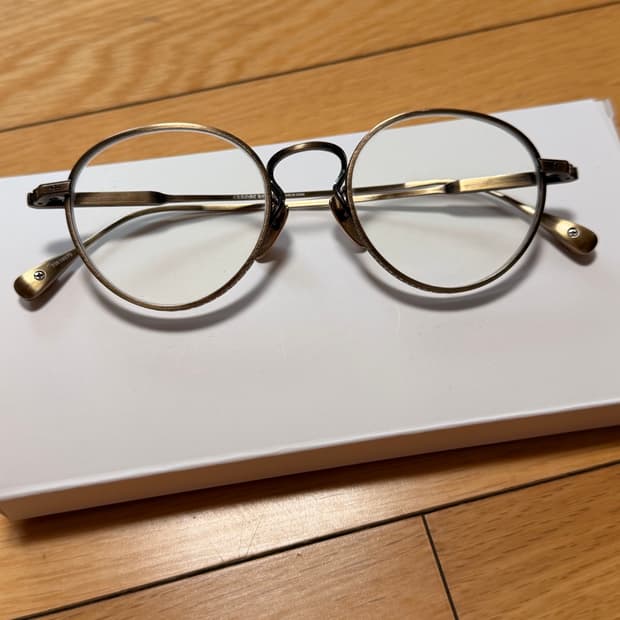 크롬하츠 thick 안경 앤틱골드