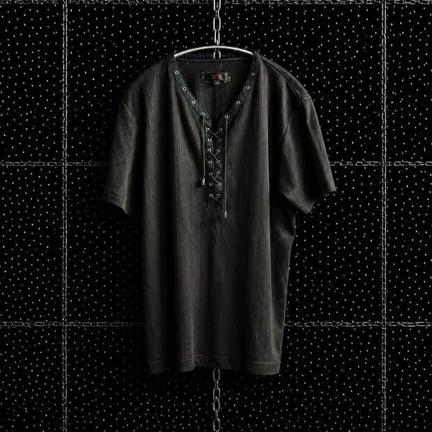 Avail 레이스업 튜닉 탑