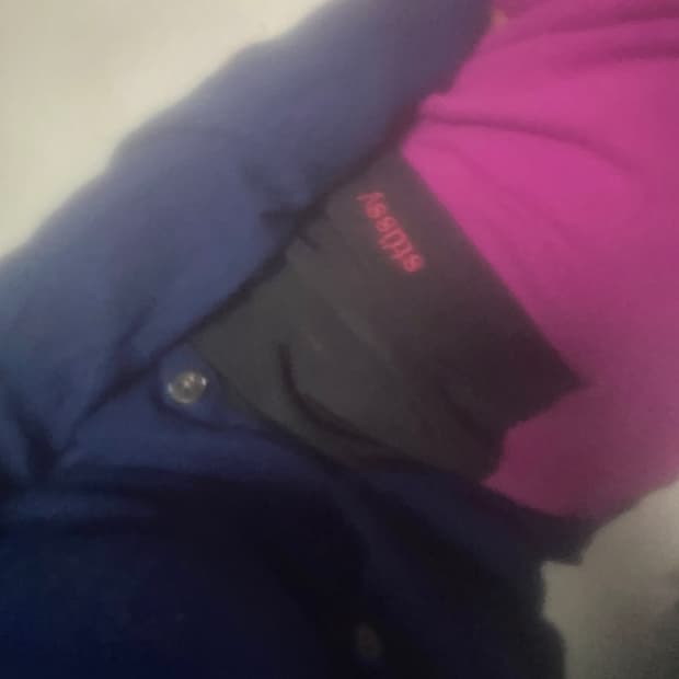 스투시 플리스 스커트