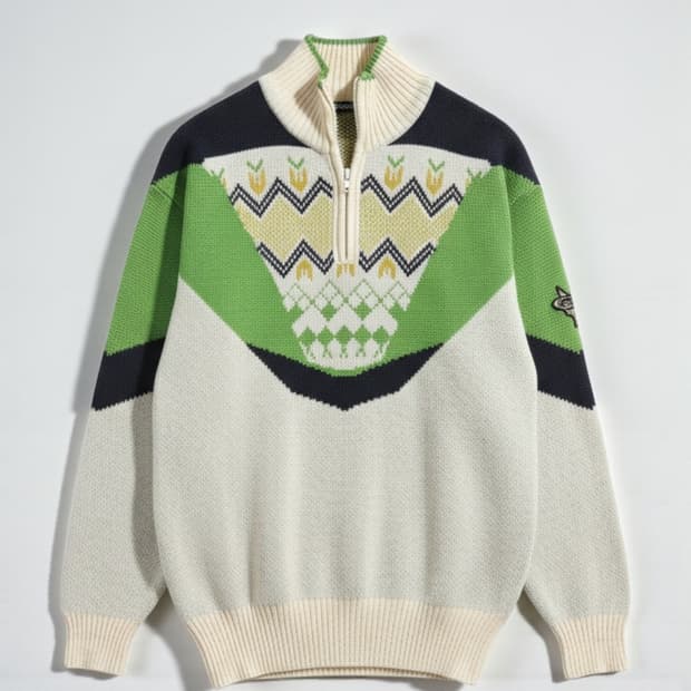 105)ADIDAS 아디다스 1990년대 제우교역 풀오버 니트