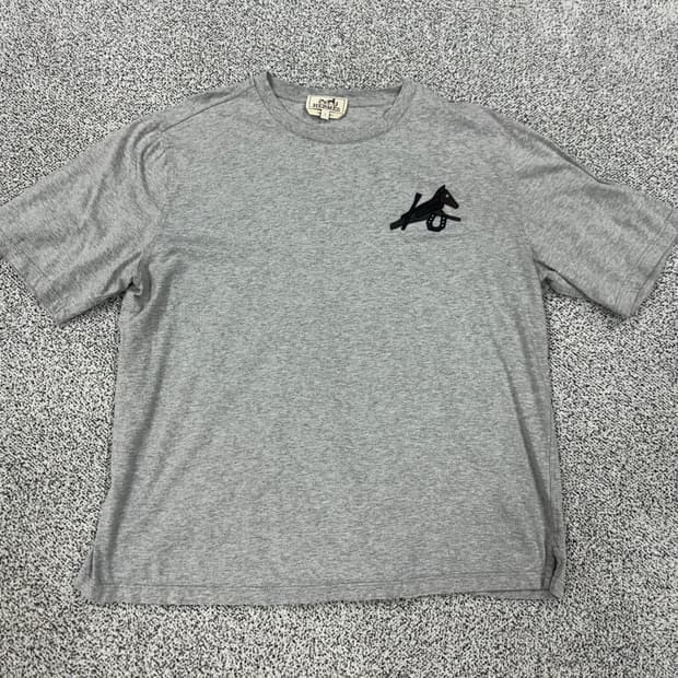 에르메스 홀스레더 반팔티 