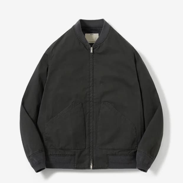 포터리 러스틱 봄버 자켓 - 카야누 코튼