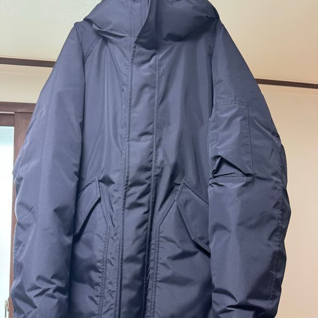 24fw 나나미카 고어텍스 다운 패딩 네이비 L