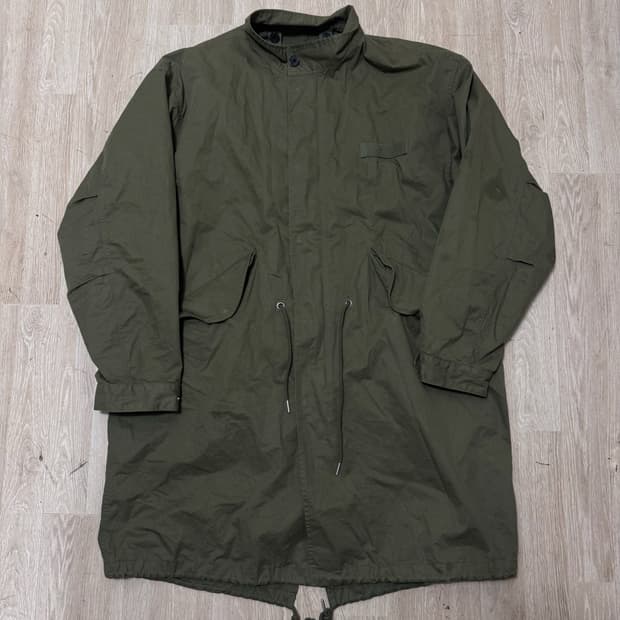 남성 밀리터리 코튼 개파카 야상 점퍼 XXL/110 