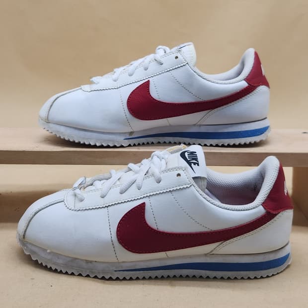 나이키 코르테즈 흰빨파 여성운동화240 