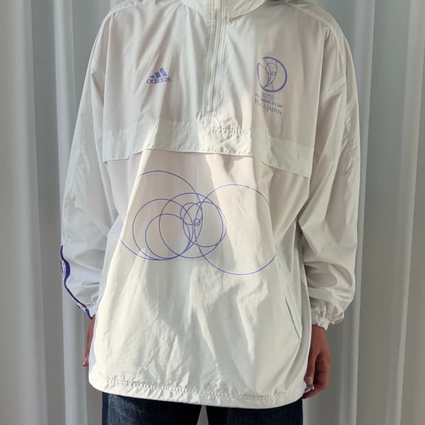 [L-XL]아디다스 2002 한일월드컵 아노락 바람막이