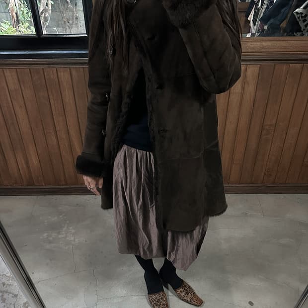 ISSEY MIYAKE FETE layered balloon skirt