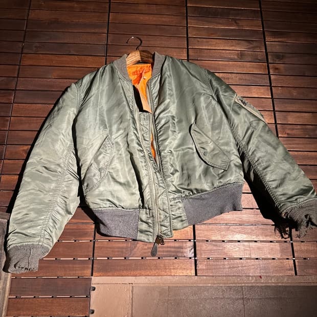 70s USA Original MA-1 8279E Jacket