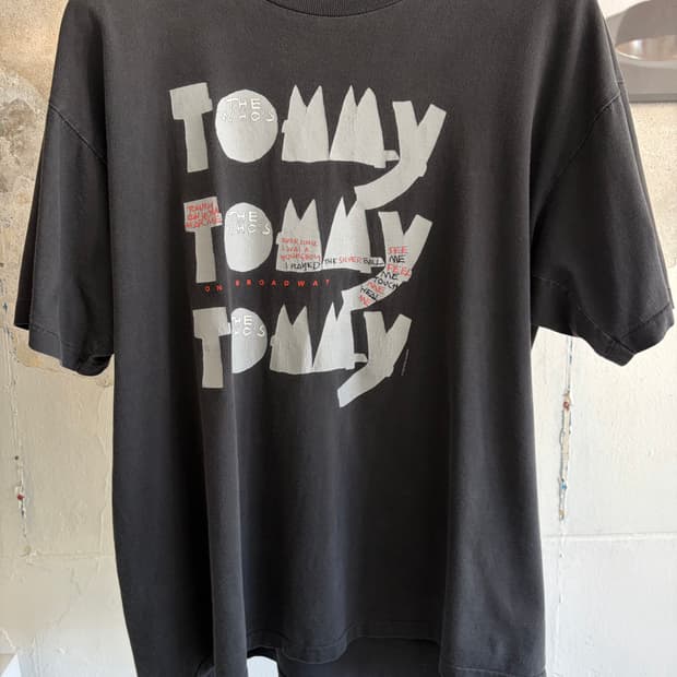 90s 더 후 티셔츠