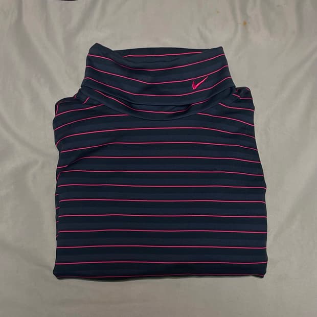 나이키 골프 목폴라 스트라이프 긴팔티 롱슬리브 티셔츠