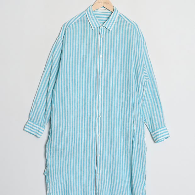  MACPHEE Linen Shirt One-Piece