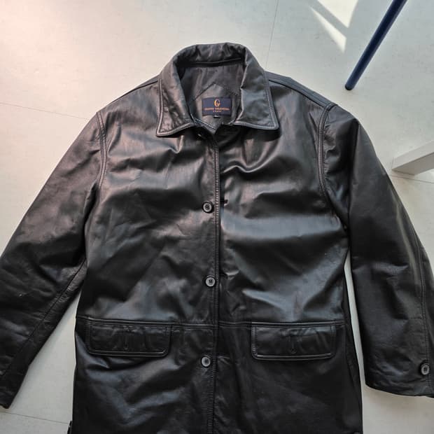 Gianni valentino 카우레더 카코트