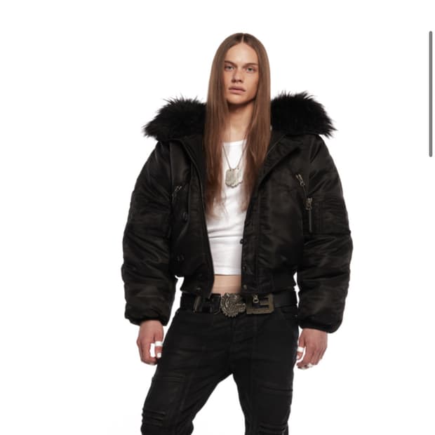 604 service N2B FLIGHT JACKET LOOSE FIT 