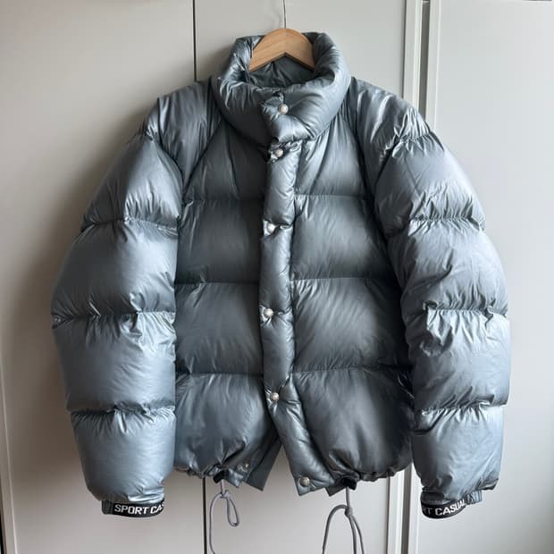 헤리티지플로스 구스 다운 패딩 L